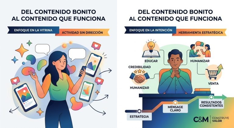 Del contenido bonito al contenido que funciona